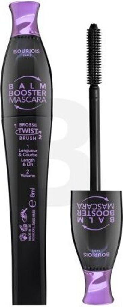 Bourjois Twist Up Mascara Wimperntusche für verlängerte Wimpern und Volumen 003 Black 8 ml
