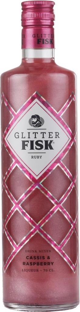 Glitter Fisk Ruby Cassis & Raspberry 15% Vol. 0,7L Produktbild 