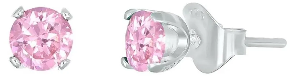 Bague pierres argentées et cristal rose Feel pour soirée et cadeau