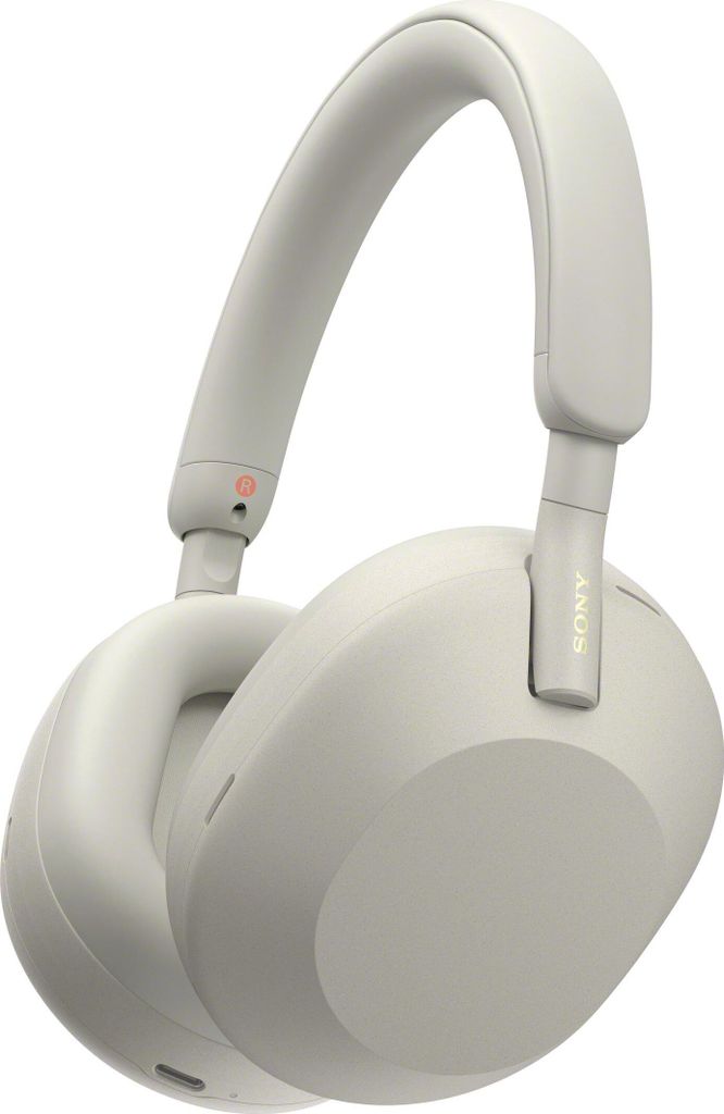 Kabelloser High-Resolution Kopfhörer WH-1000X M5 silber Produktbild