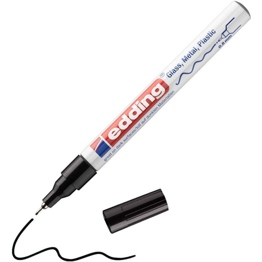 edding 780 lesklá čierna farba Obrázok produktu 