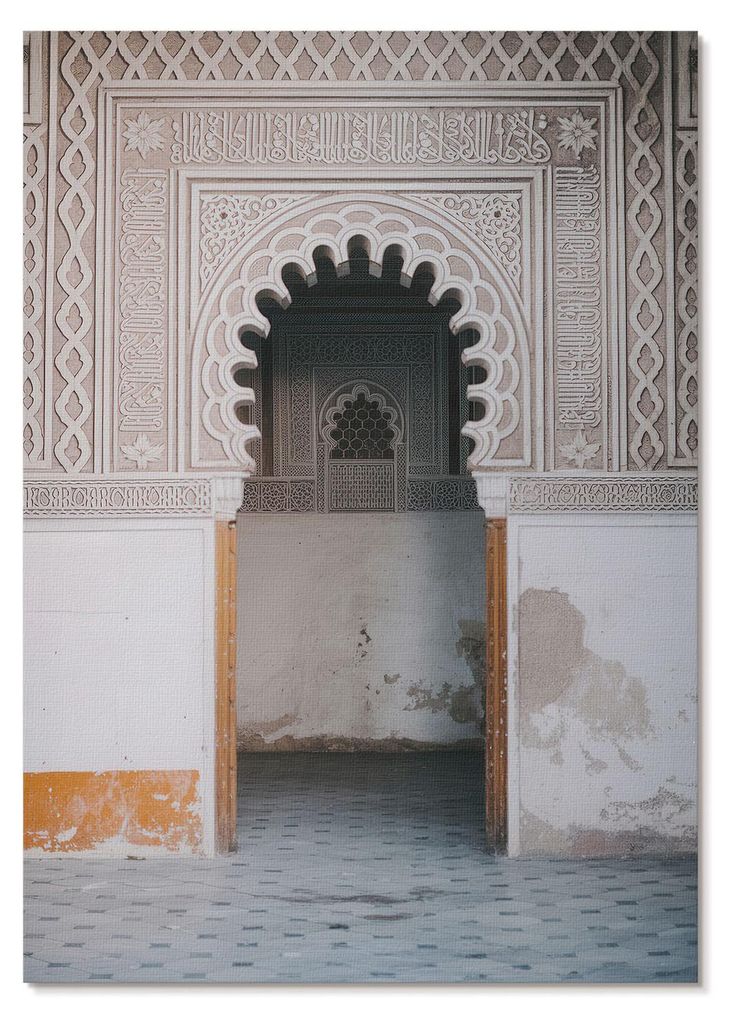 POSTER - 21x29 cm (A4) - Luca "Aero" Romano - Orientalische Dekorationen und Wandsymmetrie - Wandbild für Wohnzimmer Schlafzimmer & Flur, Modernes...
