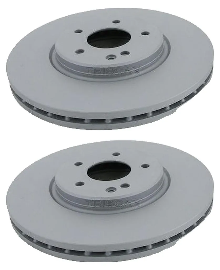 Disques de frein ventilés TRISCAN haute performance de 316 mm de diamètre
