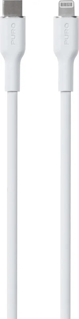 PURO Câble Lightning 1,5m Blanc PUCAPLTUSBCICONWHI pour iPhone et iPad