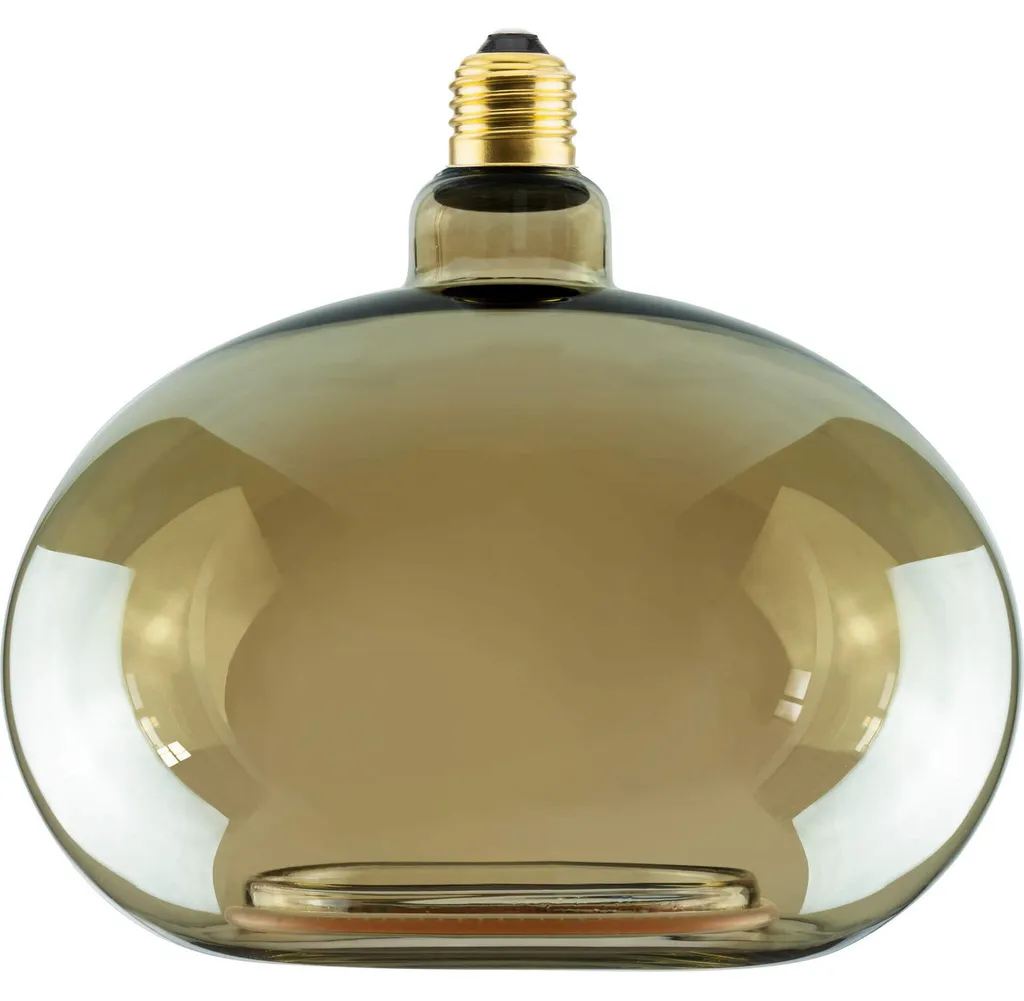 Ampoule LED Décorative Ovale 20 cm Verre Fumée E27 SEGULA Floating 200