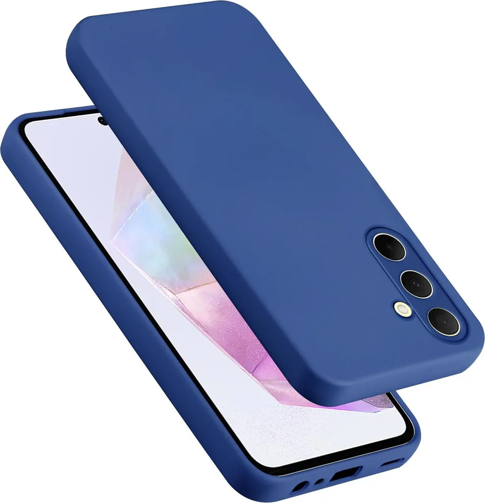 Cover Cadorabo Samsung Galaxy A35 Silicone Liquido Morbida e Antiurto
