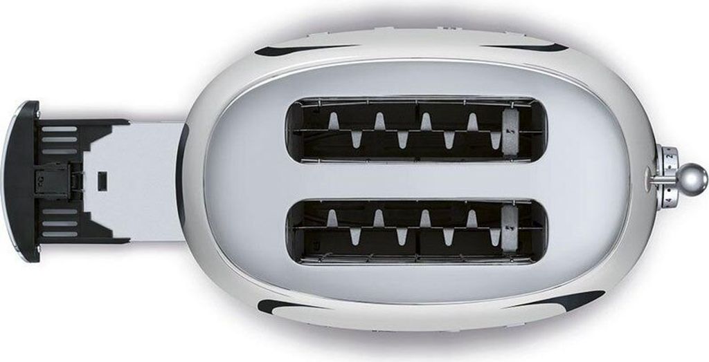 Smeg TSF01SSEU chrom 2-Scheiben-Toaster  950 Watt  Produktbild 5