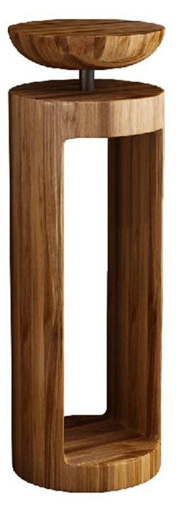 Holz Blumenständer Design Ständer Blumen Topf für Blumen Töpfe Vasen 35x100cm