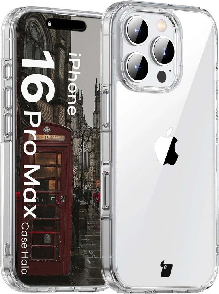 Bizon Case Halo Apple iPhone 16 Pro Max klar