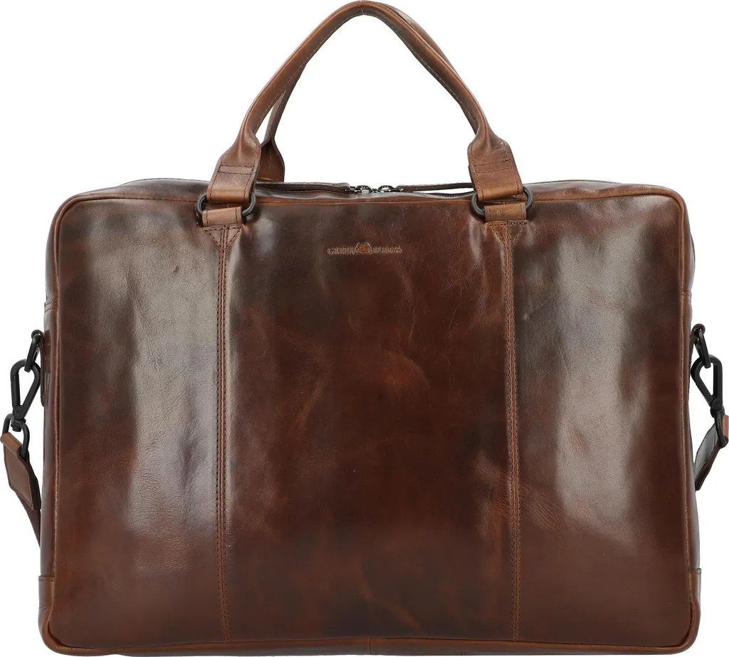 Serviette Cuir Robuste Newport - Protégez votre Ordinateur avec Style