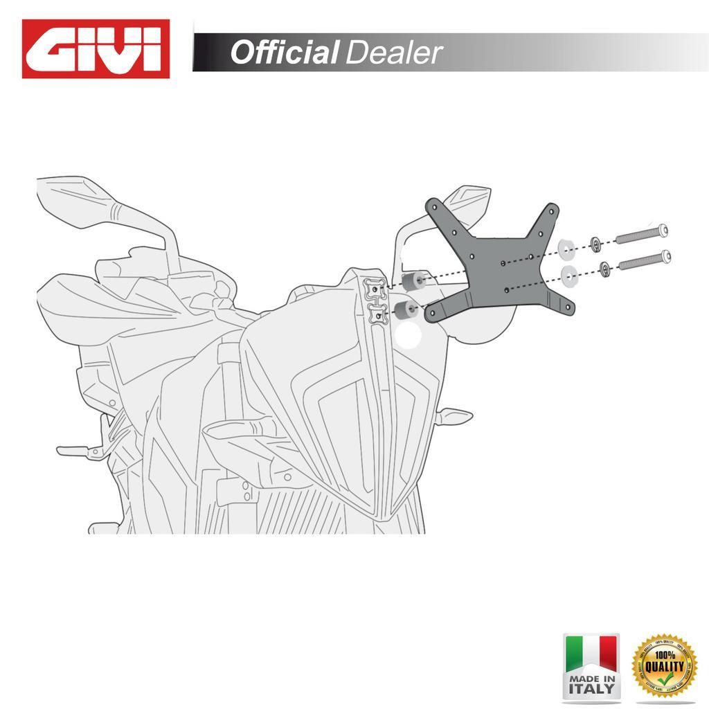 Kit attacchi parabrezza per 7710DT/7710D per KTM 390 Immagine del prodotto 