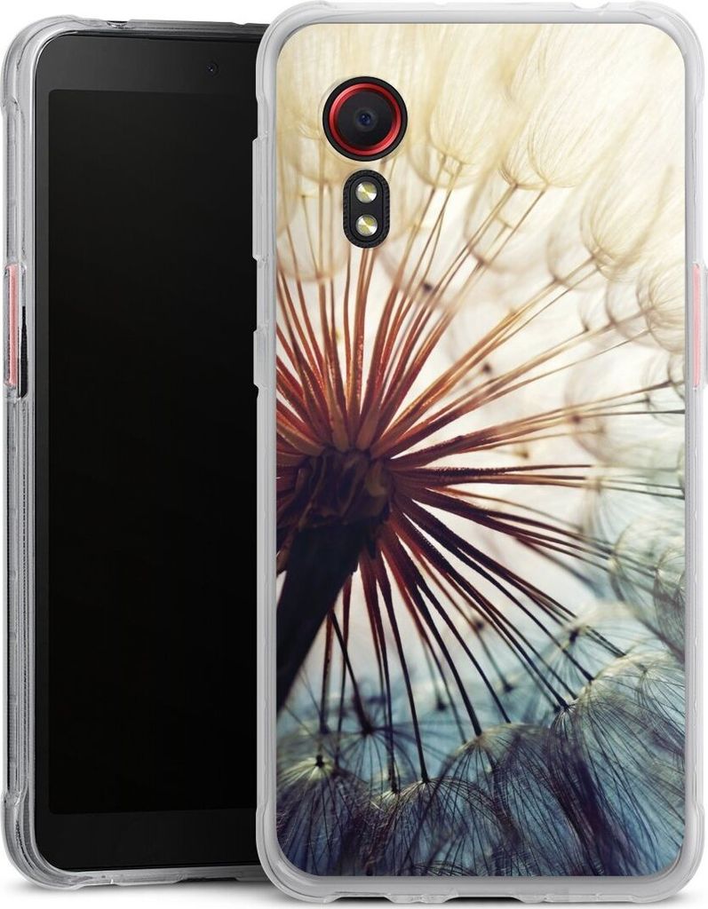 DeinDesign Handyhülle für Samsung Galaxy XCover 5 EE Silikon Hülle Case Smartphone Schutzhülle Blumen Fotografie Pusteblume