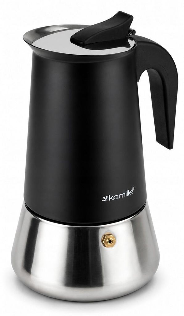 Caffettiera in acciaio inossidabile, 450 ml, KAMILLE Immagine del prodotto 