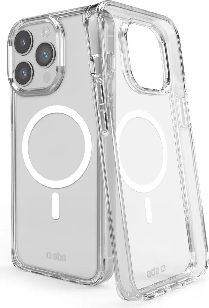 Housse de Protection Transparente MagSafe pour Téléphone Mobile de 6.3 Pouces