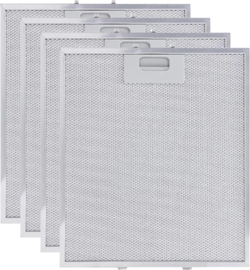 Filtres Métalliques pour Hotte Aspirante Whirlpool et Ikea - 4 Pièces