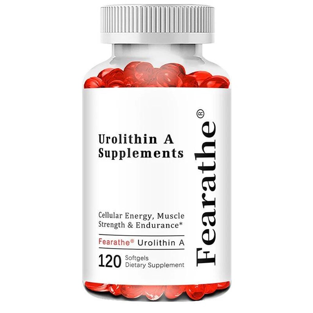 Urolithin A 5000mg (120 Kapseln) Nahrungsergänzungsmittel, Muskeln, Kraft, Ausdauer, Muskelkraft, Zellenergie, Anti-Aging, Wohlbefinden, Immunsystem