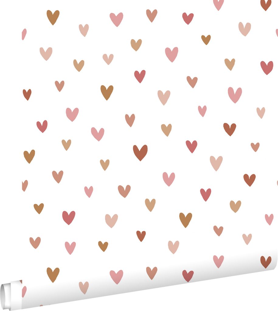 ESTAhome Tapeta kiery terakotaIróżowym 53 cm x 10.05 m Zdjęcie produktu 