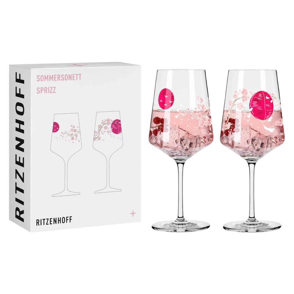 Sommersonett Aperitifglas-Set #13, #14 Von Melina Sparschu Produktbild 