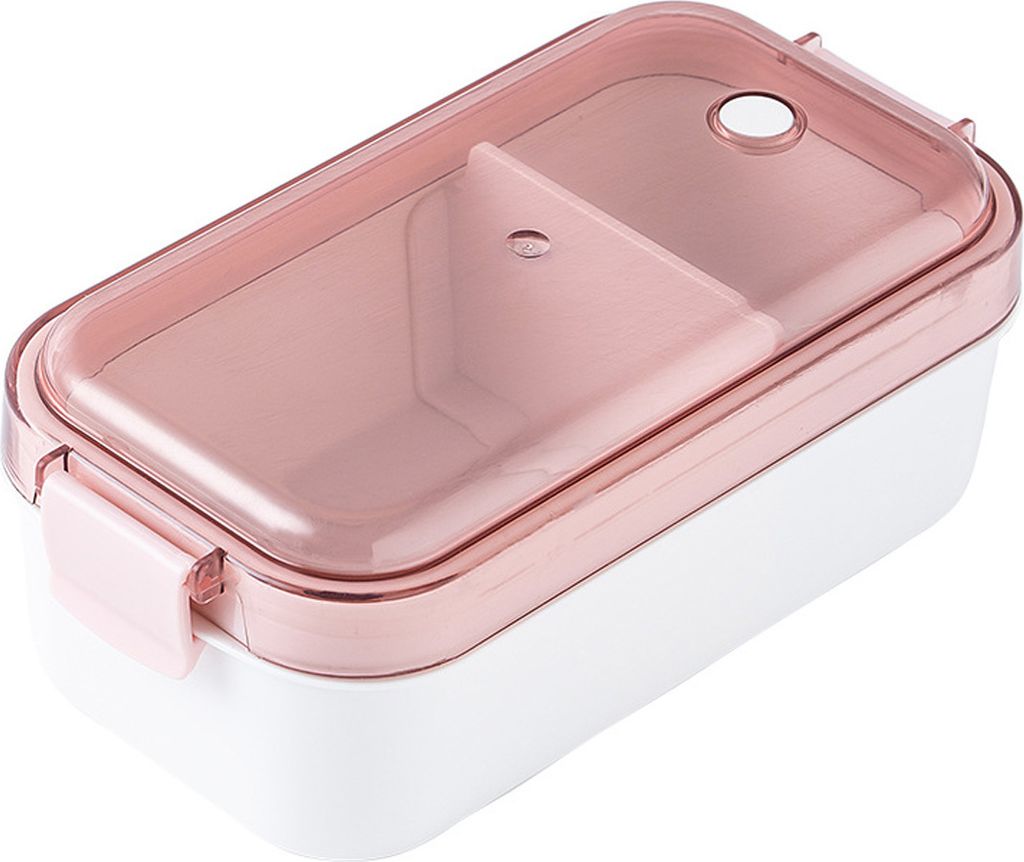 Lunch-Aufbewahrungsbehälter, lebensmittelechtes ABS, versiegelt mit innerer Trennwand, kleine Bento-Box für Obst, Kindergarten