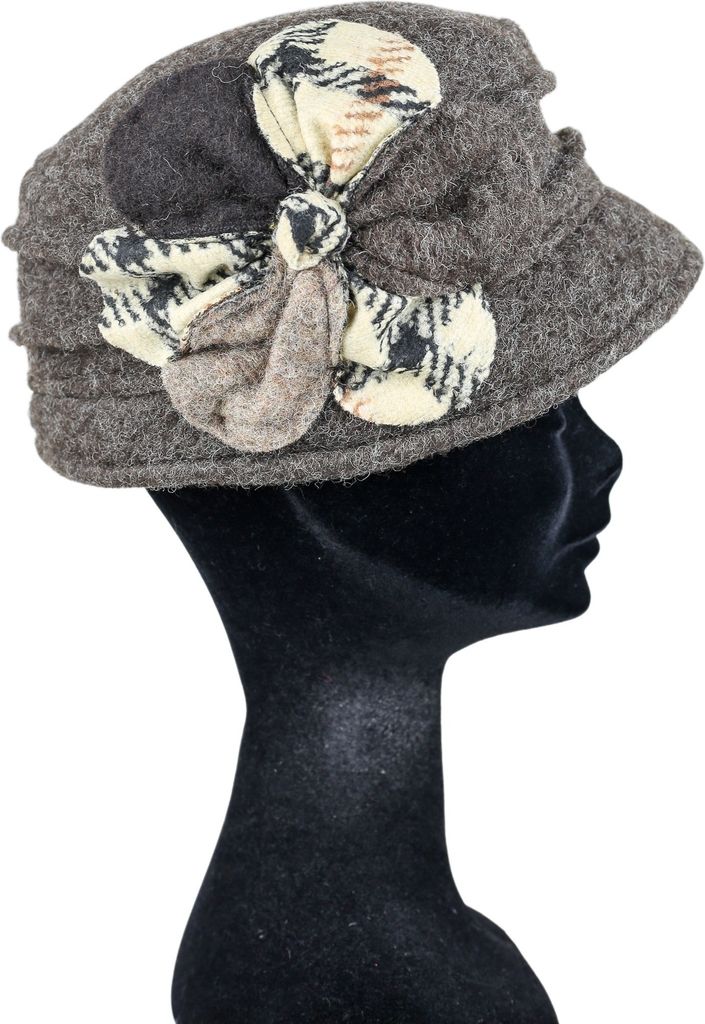 Mütze Sherlock aus echter Wolle, Italy von collezione alessandro