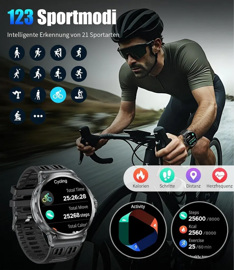 Montre Connectée Écran AMOLED : Ne Manquez Plus Aucun Appel ni Message - 5