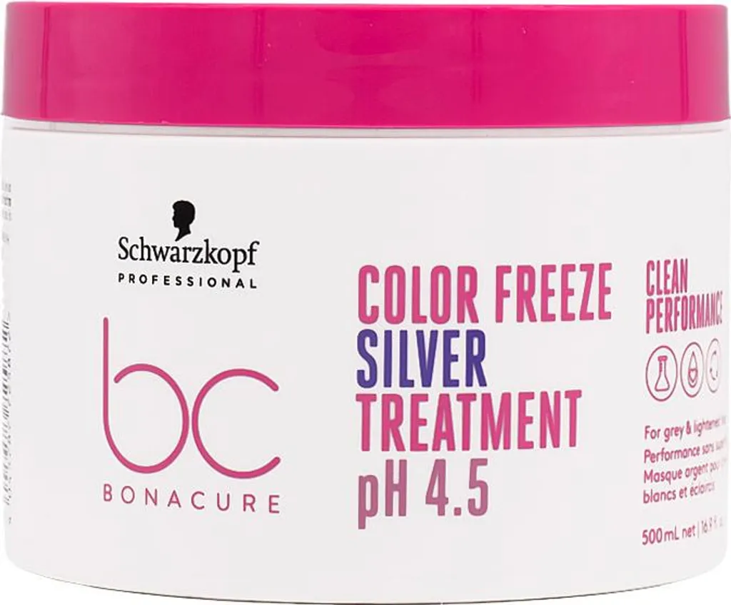 Trattamento Schwarzkopf BC Silver pH 4.5 500ml | Qualità Professionale