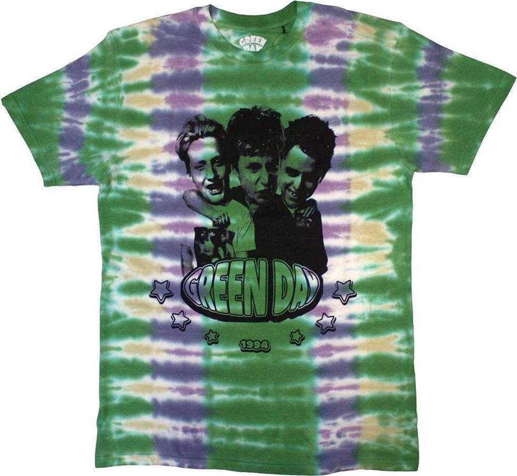 Green Day - T-Shirt für Herren/Damen Uni RO11864 (XL) (Grün)