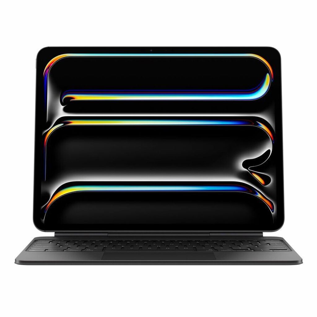 Apple Magic Keyboard für 13" iPad Pro (M4) - Türkisch‐Q - Schwarz, QWERTY, Türkisch, Trackpad, Scherenschalter, 1 mm, Apple