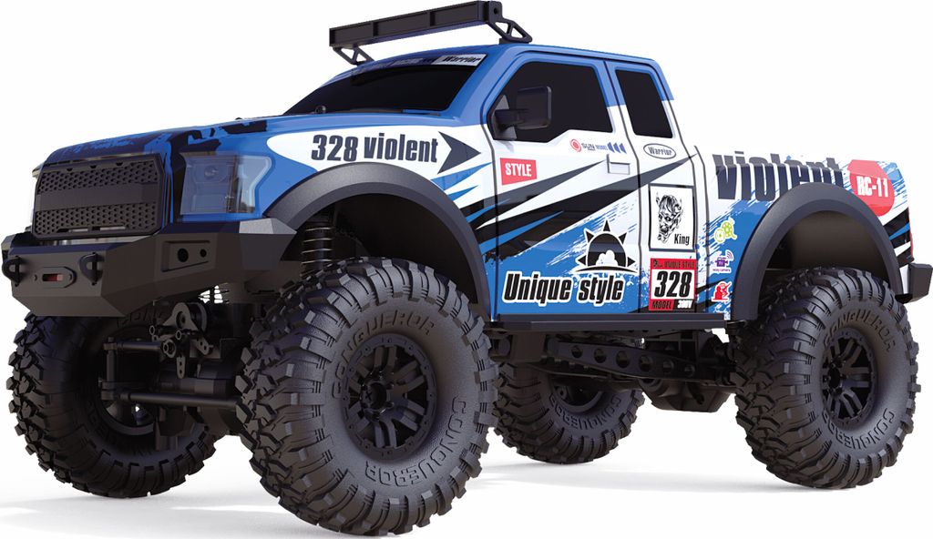 Amewi RC Auto Dirt Pickup  Crawler LiIon 1500mAh blau    Obrázek produktu 