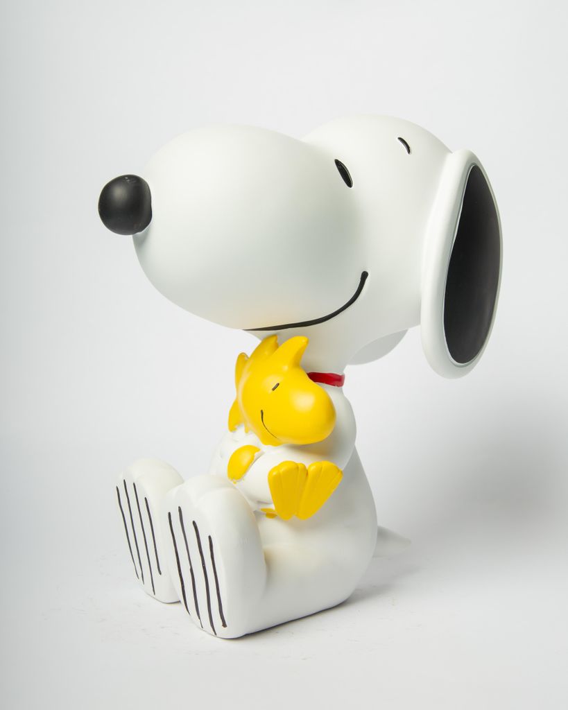Snoopy Woodstock weiße Dekofigur Produktbild 