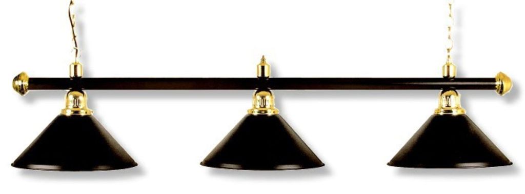 Lampe de billard Lampe de billard London noire Image du produit 