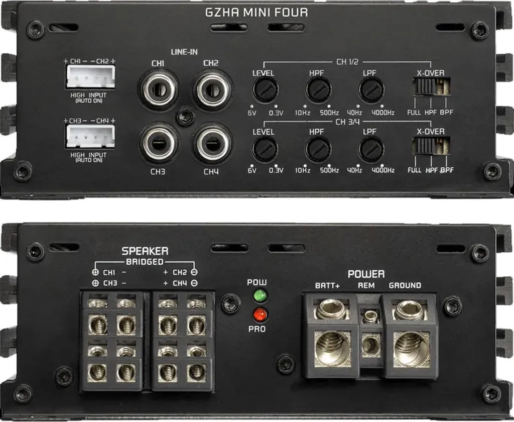 Solution Audio Compacte Ground Zero GZHA Mini Four contre le Son Faible - 2