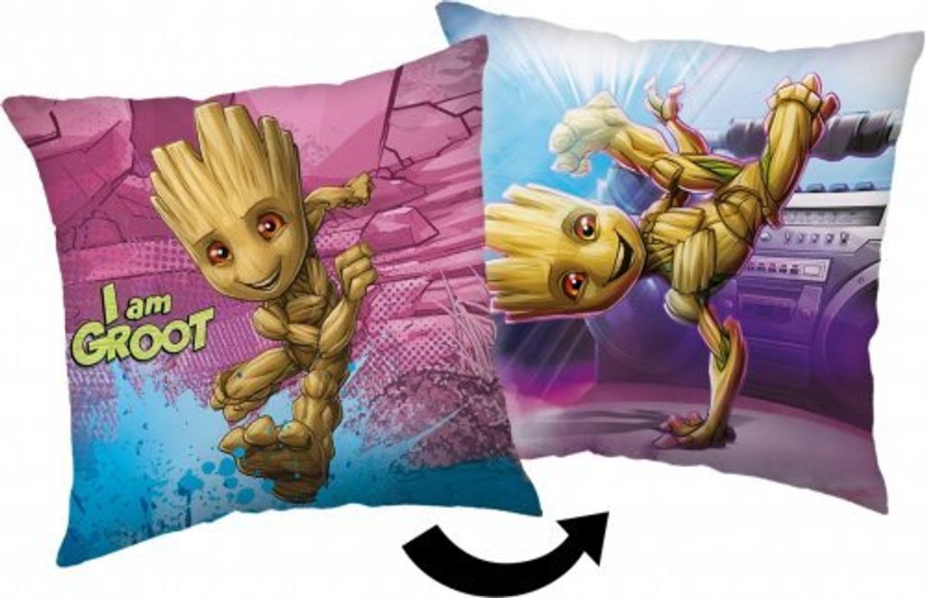 Marvel Groot Kuschelkissen Dekokissen 40 x 40 cm Produktbild 