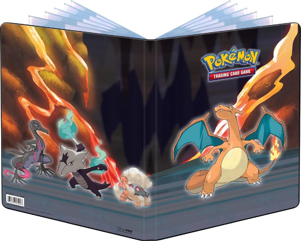 Sammel-Album A4 für 180 Karten | Glurak | Pokemon Produktbild 