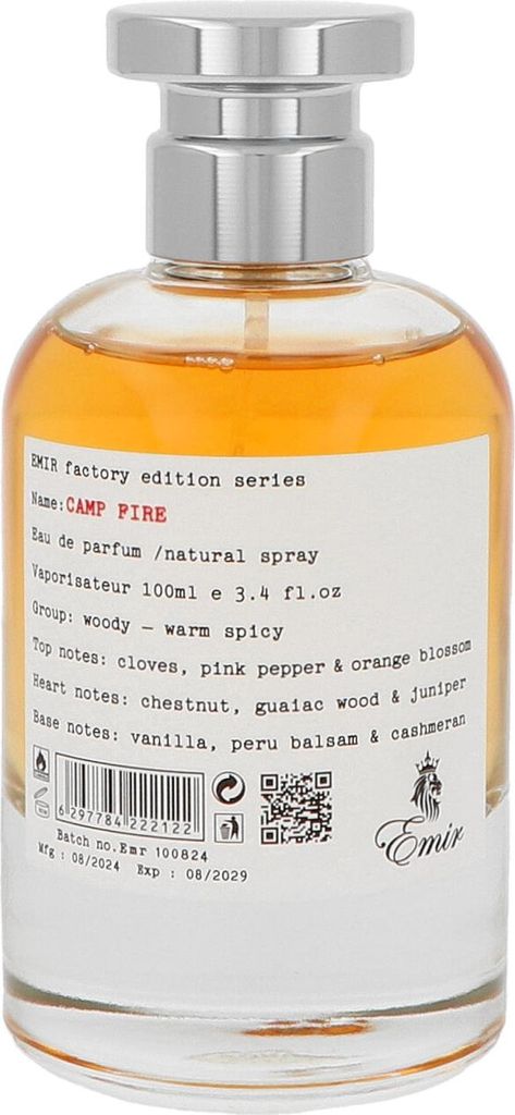 Emir Camp Fire Factory Edition parfémovaná voda unisex 100 Obrázok produktu 