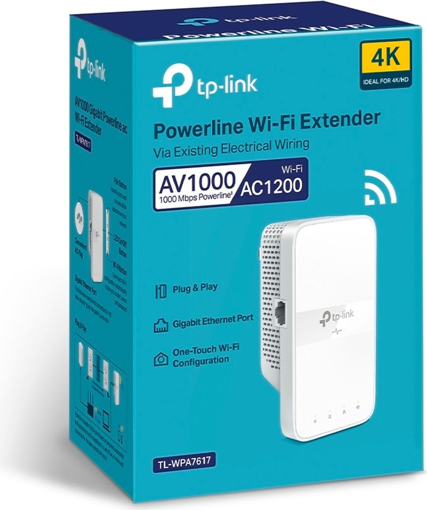 TP-Link TL-WPA7617, 1200 Mbit/s, IEEE 802.11a, IEEE Produktbild 