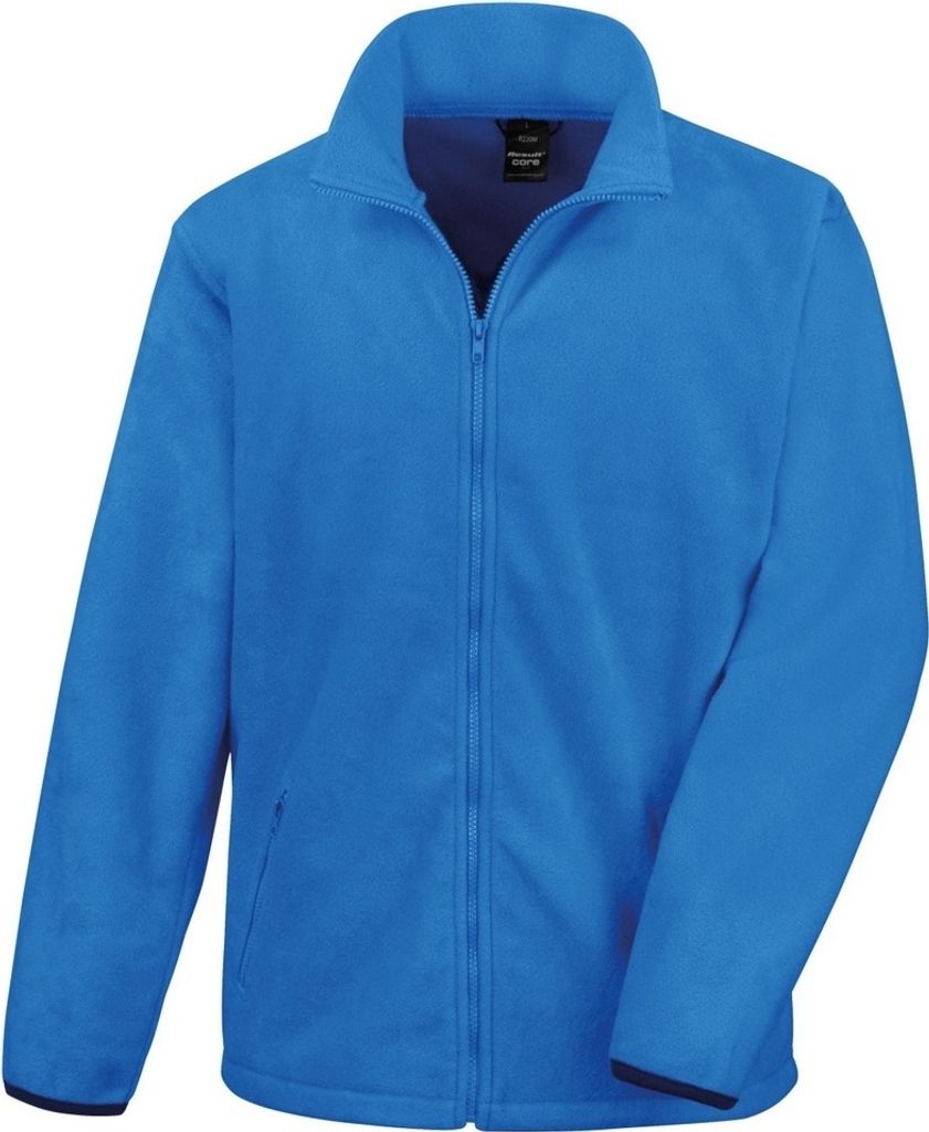 Result Core Herren Fleece-Jacke BC912 (XL) (Elektrik Blau)