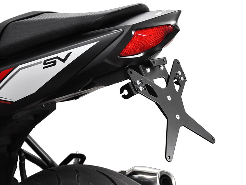 ZIEGER X-Line Kennzeichenhalter kompatibel mit Suzuki SV 650