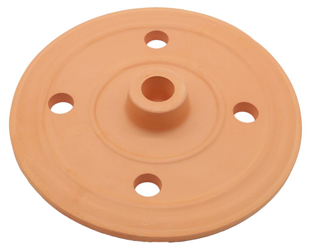 Viapot Tonstein aus Terrakota - Ø21 cm - Beschwerungsdeckel Produktbild 