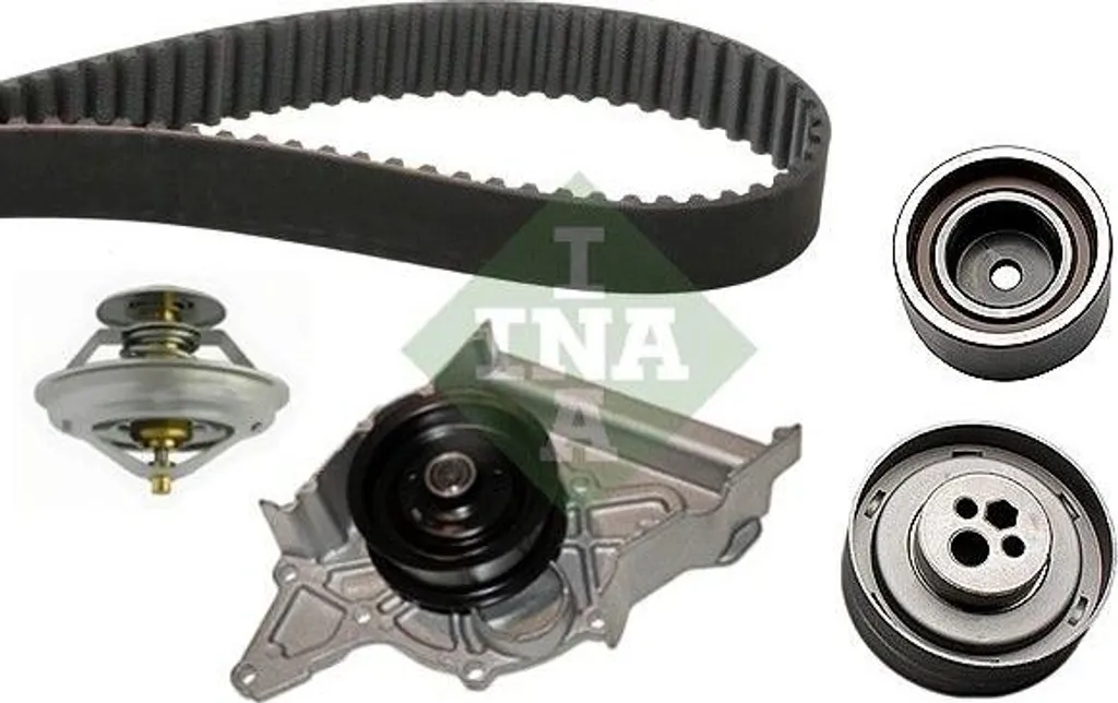 Kit courroie de distribution INA 530 0158 30 avec pompe à eau OE 078109119A