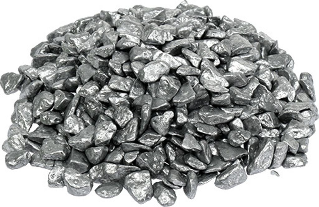 Kamienie dekoracyjne srebrne 9mm-13mm 2kg dekoracja stołu Zdjęcie produktu 