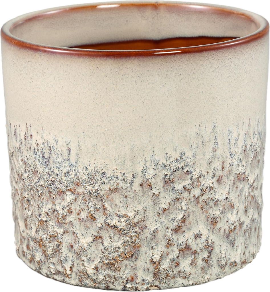 PTMD - Topf Suzann - Beige - 17x17x15,5cm