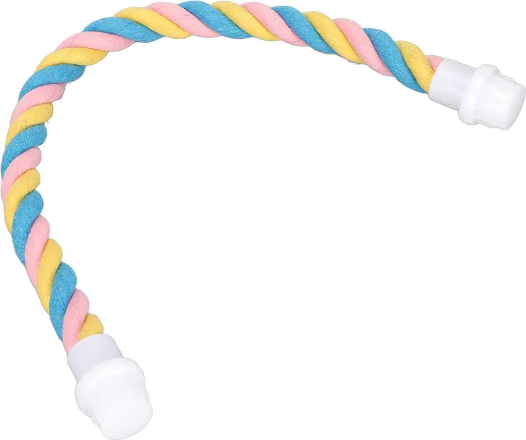 Posatoio Pappagalli Corda Cotone - Resistente e Modellabile - 5