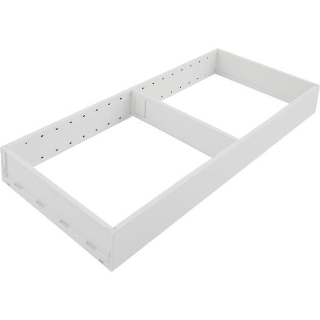 Blum Ambia-Line Schubkastenrahmen breit - 522x200x50mm, Stahl seidenweiß matt