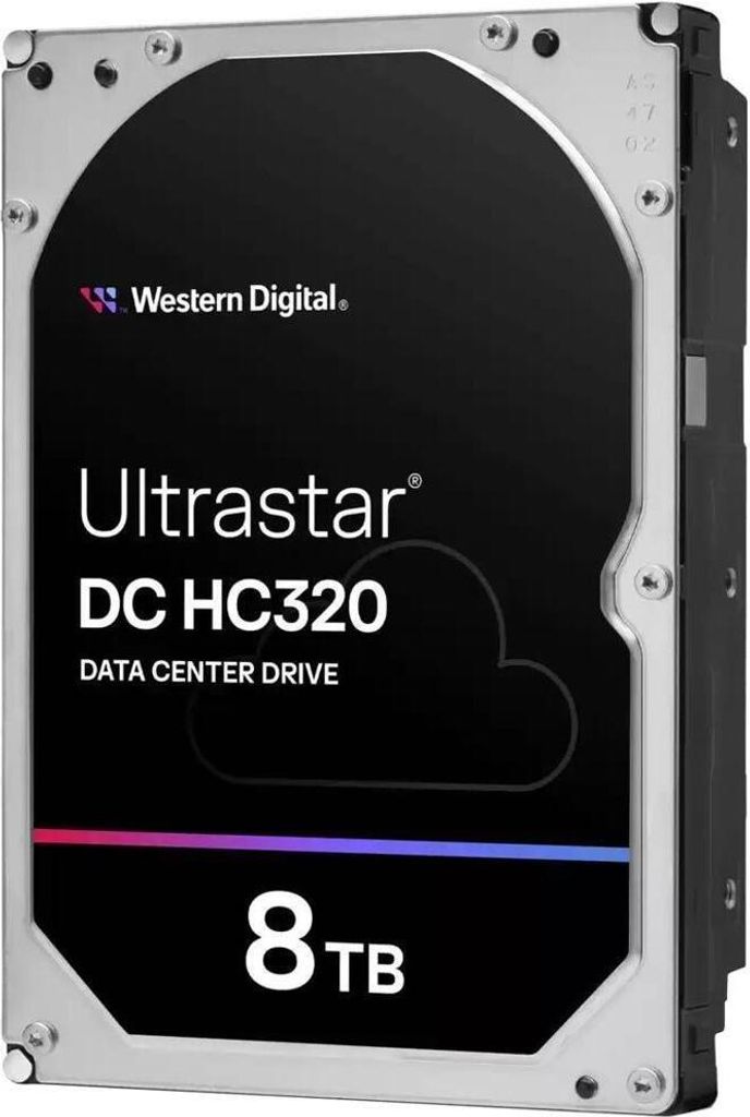 Western Digital Ultrastar DC HC320, 8 TB, 7200 RPM, 256 MB, Produktbild 