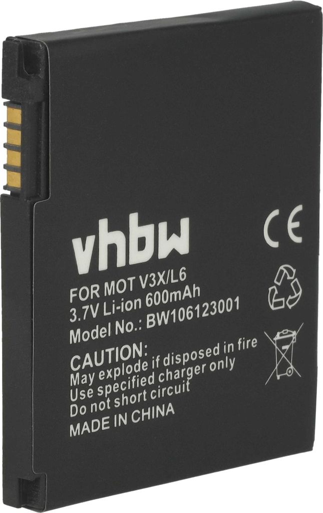 vhbw Akku Ersatz für Motorola BC50, SNN5779, SNN5779A, Produktbild 