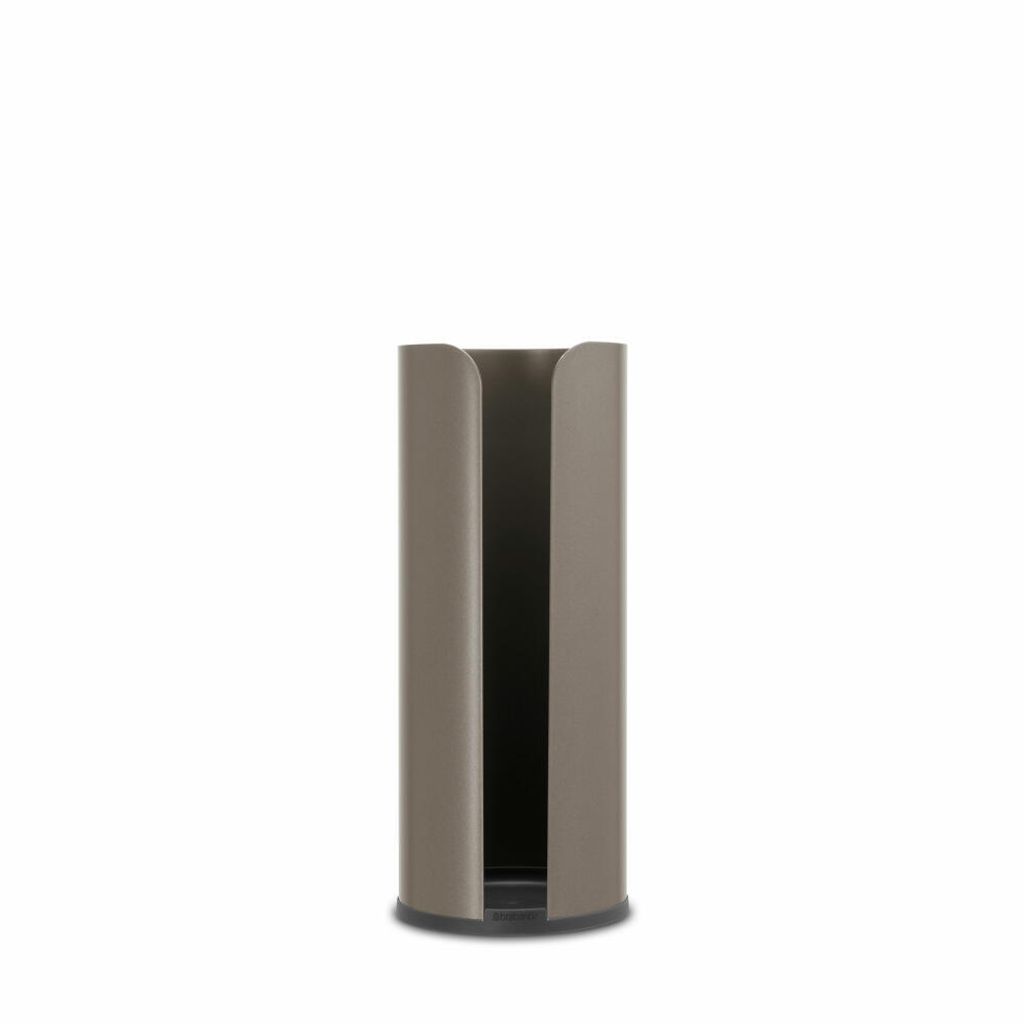 Brabantia 280542, Rollen-Toilettenpapierspender, Platin, 132 mm, 132 mm, 321 mm