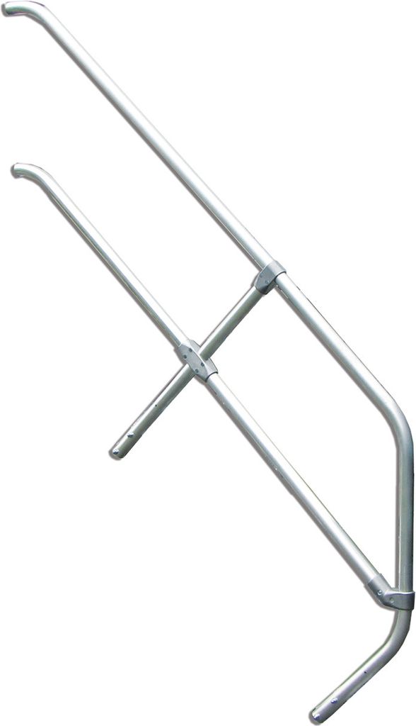 Euroline Treppengeländer für Überstieg 60°, 5 Stufen