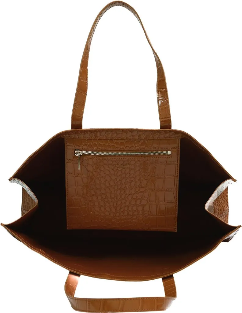 Sac shopper Ted Baker Wellma marron idéal pour le bureau et sorties