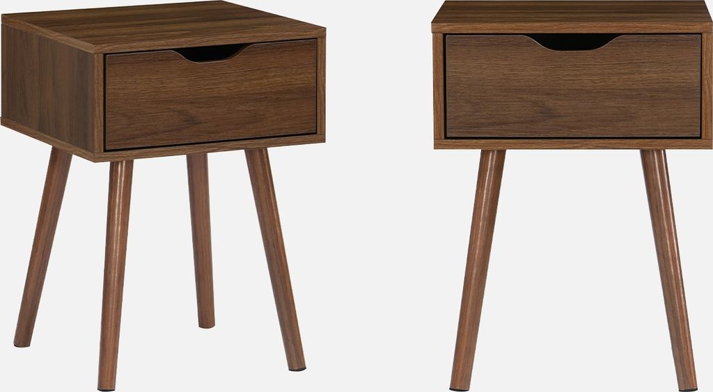 Two identical nightstands are shown against a white background.